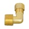 Everflow 3/8 O.D. COMP x 1/2 MIP Reducing 90 Degree Elbow Pipe Fitting, Lead Free Brass C69R-3812-NL - alternate 1